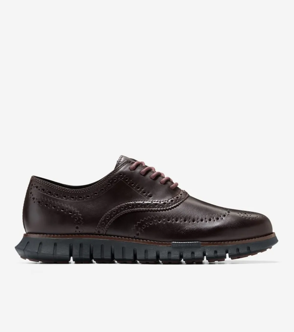 mens-zeroslashgrand-remastered-jNPFHBOs-0.webp Clearance Cole Haan Men's ZERØGRAND Remastered Wingtip Oxfords Madeira-Black