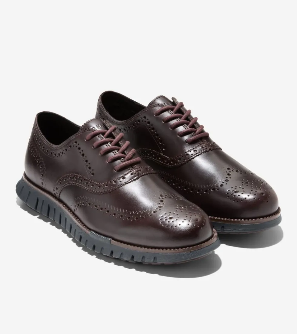 mens-zeroslashgrand-remastered-jNPFHBOs-4.webp Clearance Cole Haan Men's ZERØGRAND Remastered Wingtip Oxfords Madeira-Black