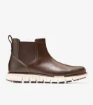 Fashion Cole Haan Men's ZER&Oslash;GRAND Remastered Waterproof Chelsea Boots DesertOlive-Java-Birch