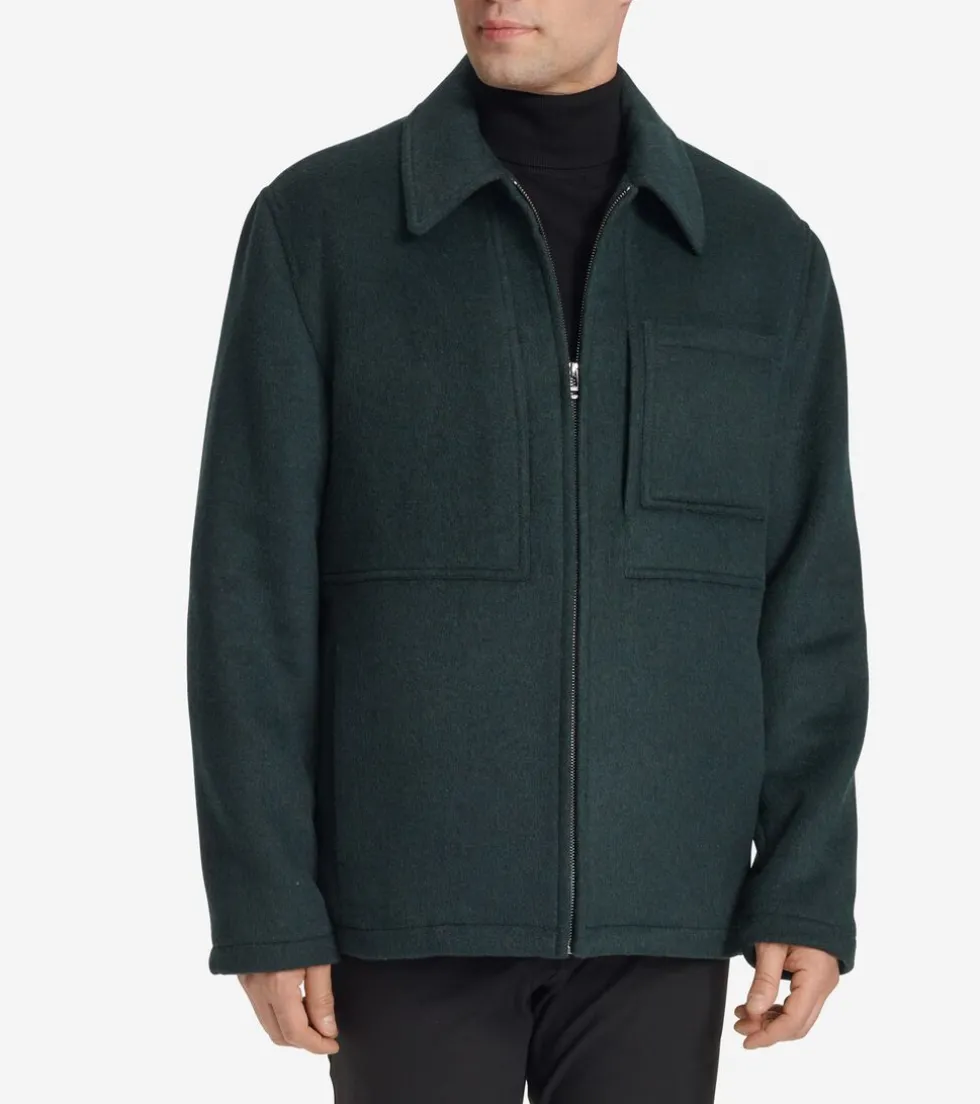 mens-zip-front-blouson-jacket-qhRSJRmG-0.webp Discount Cole Haan Men's Zip-Front Blouson Jacket DarkGreen