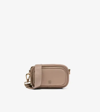 Discount Cole Haan Neoprene Transit Belt Bag IrishCoffee
