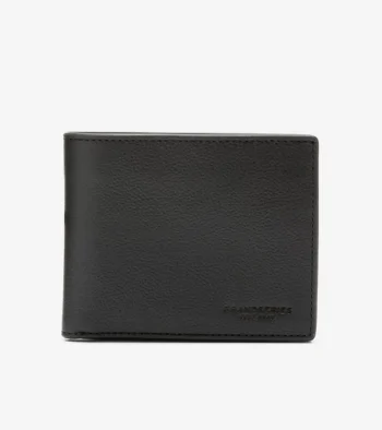 Fashion Cole Haan Pebble Traveler Wallet Black