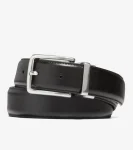 Discount Cole Haan Reversible Feather Edge Belt Black-Brown