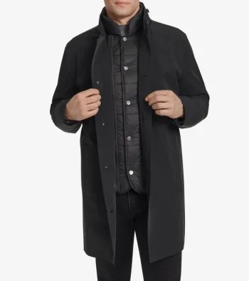Sale Cole Haan Stretch 3 In 1 Top Coat Black