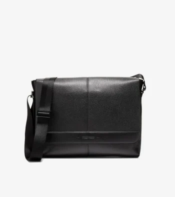 Hot Cole Haan Triboro Messenger Black
