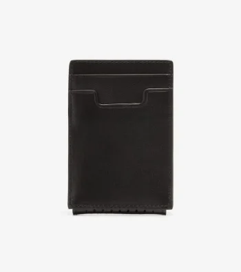 Online Cole Haan Washington Perforated Card Case Black