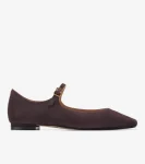 Online Cole Haan Women's Bridge Mary Jane Ballet Flats Chocolate