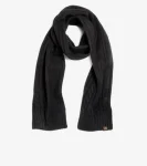New Cole Haan Women's Cable Knit Scarf Caviar