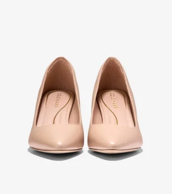 Clearance Cole Haan Women's Cassandra Block Heel Pumps Brush