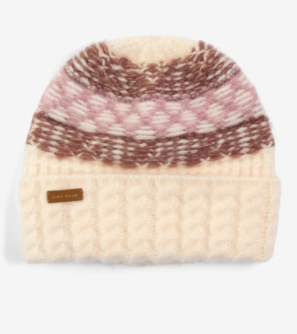 womens-fair-isle-cuff-hat-hOnMogro-0.webp New Cole Haan Women's Fair Isle Cuff Hat Natural