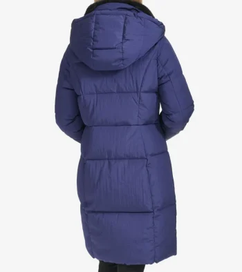 Online Cole Haan Women's Faux-Fur Collar Puffer Coat Navy