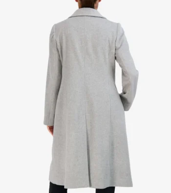Outlet Cole Haan Women's Flared Dress Coat LightGrey