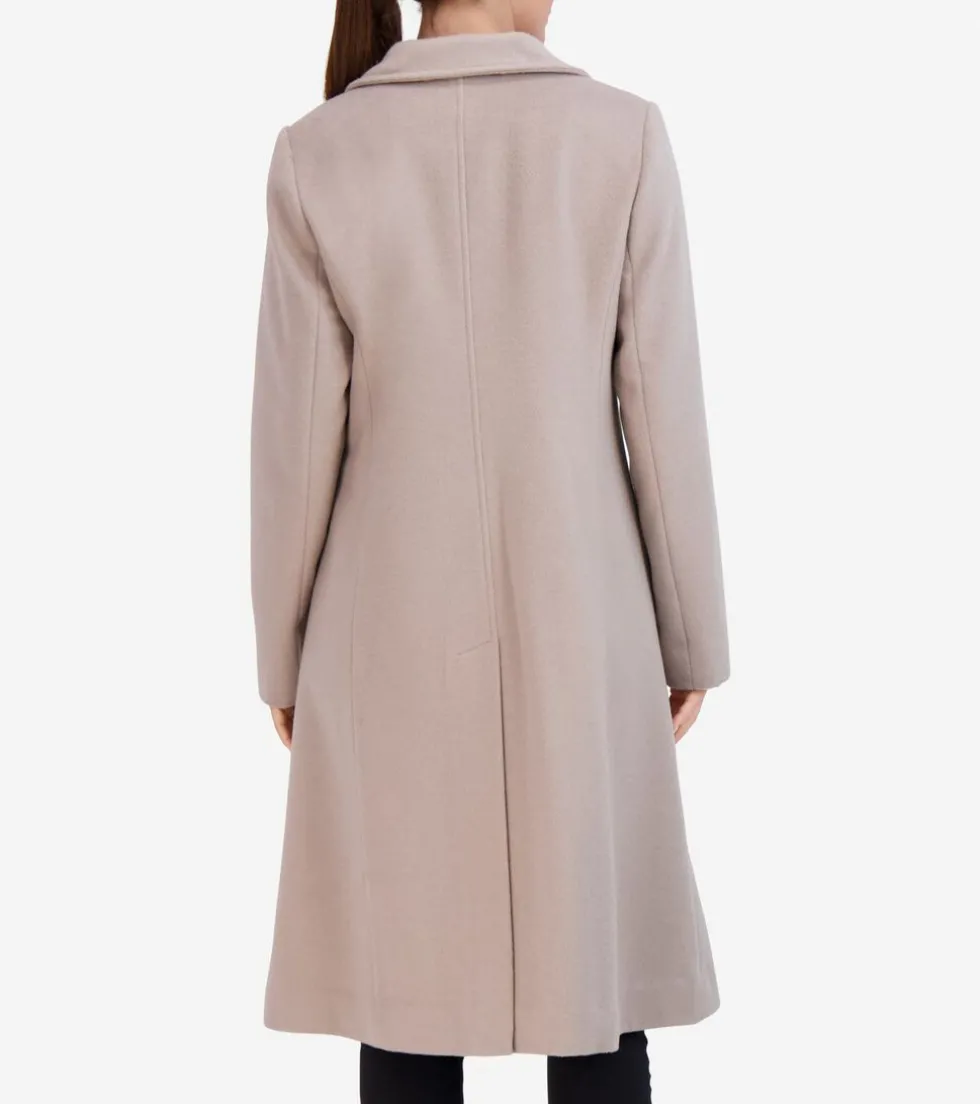 womens-flared-dress-coat-dCsCeAdk-1.webp Sale Cole Haan Women's Flared Dress Coat Stone