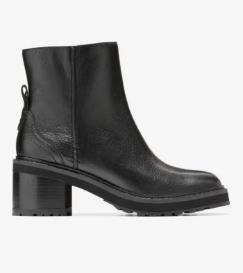 Fashion Cole Haan Women's Gillian Waterproof Lug Boots Black