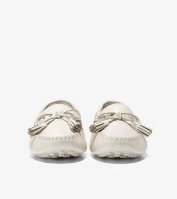 Sale Cole Haan Women's Gissella Drivers IvoryCrocPrint