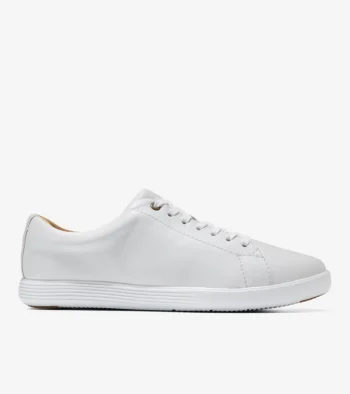 Hot Cole Haan Women's Grand Crosscourt Sneakers OpticWhiteLeather