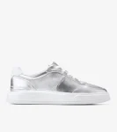 Online Cole Haan Women's GrandPr&oslash; Carissa Sneaker Silver-OpticWhite
