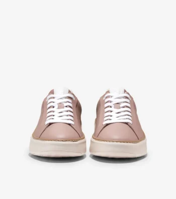 Best Cole Haan Women's GrandPr&oslash; Topspin Sneakers Fawn-White-CrystalGray