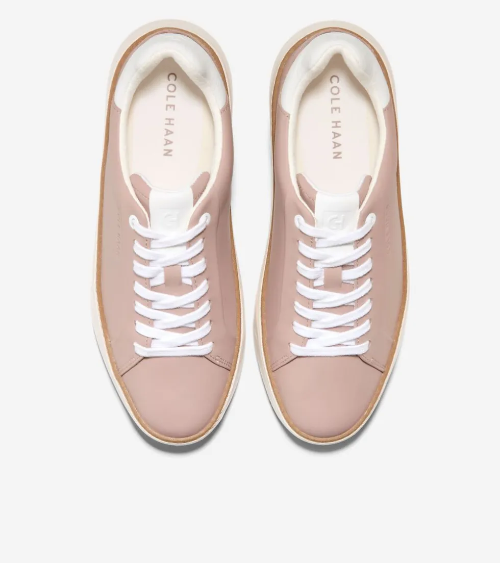 womens-grandproslash-topspin-s-WvdjjsoZ-3.webp Best Cole Haan Women's GrandPrø Topspin Sneakers Fawn-White-CrystalGray