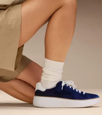 New Cole Haan Women's GrandPr&oslash; Topspin Sneakers NavyBlazer-OpticWhite