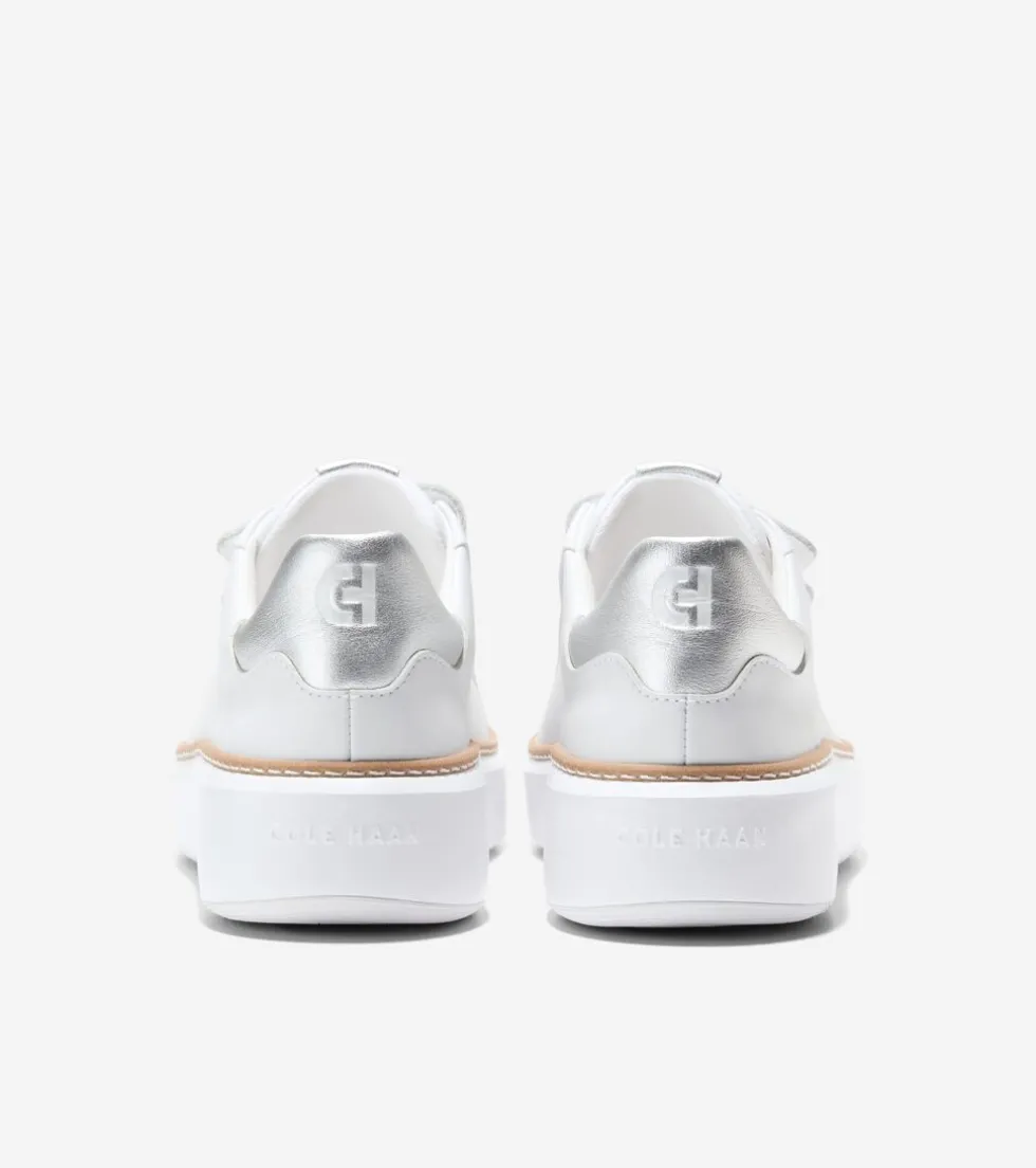 womens-grandproslash-topspin-t-GFSvUamr-3.webp Online Cole Haan Women's GrandPrø Topspin Triple Strap Sneakers OpticWhite-Silver