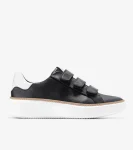 Online Cole Haan Women's GrandPr&oslash; Topspin Triple Strap Sneakers Black-OpticWhiteCroc