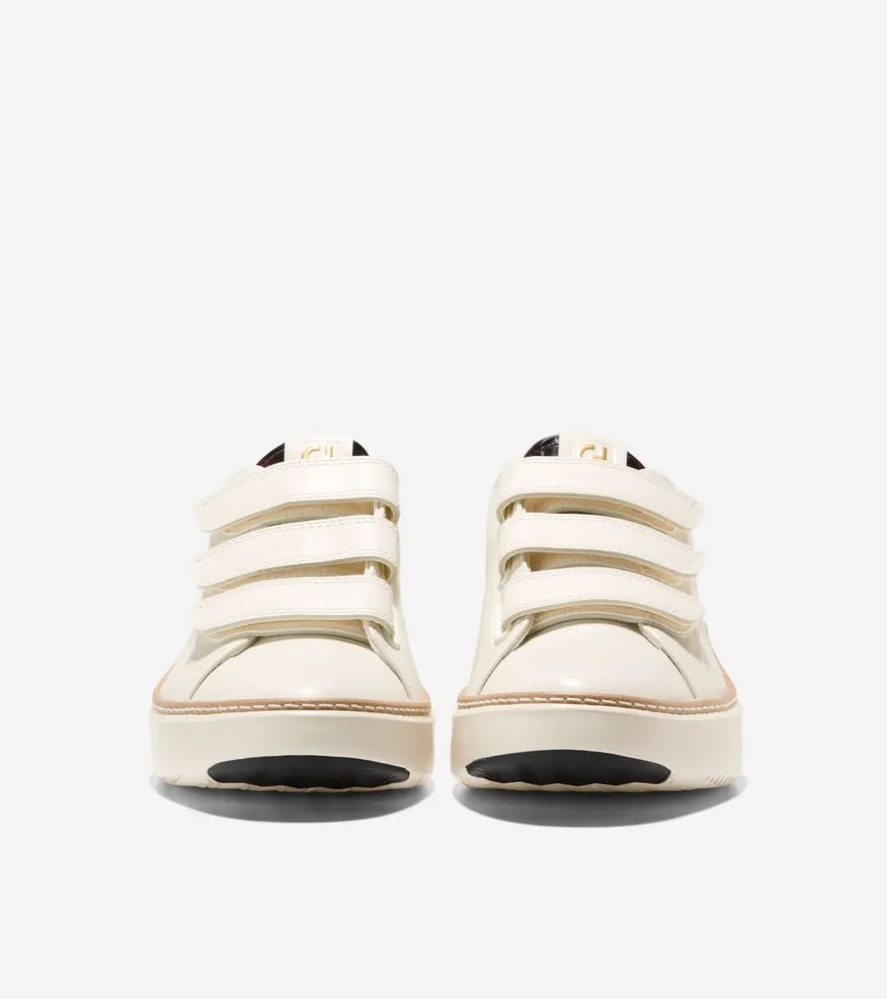 womens-grandproslash-topspin-t-mxtjMmzD-2.webp Hot Cole Haan Women's GrandPrø Topspin Triple Strap Sneakers Ivory-Tortoise