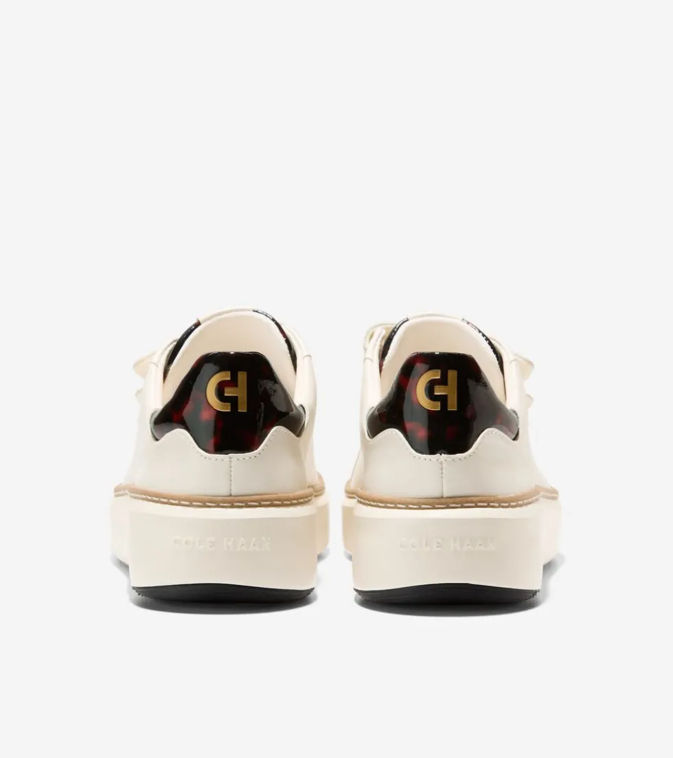 womens-grandproslash-topspin-t-mxtjMmzD-3.webp Hot Cole Haan Women's GrandPrø Topspin Triple Strap Sneakers Ivory-Tortoise