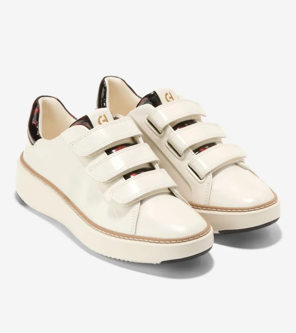 womens-grandproslash-topspin-t-mxtjMmzD-5.webp Hot Cole Haan Women's GrandPrø Topspin Triple Strap Sneakers Ivory-Tortoise