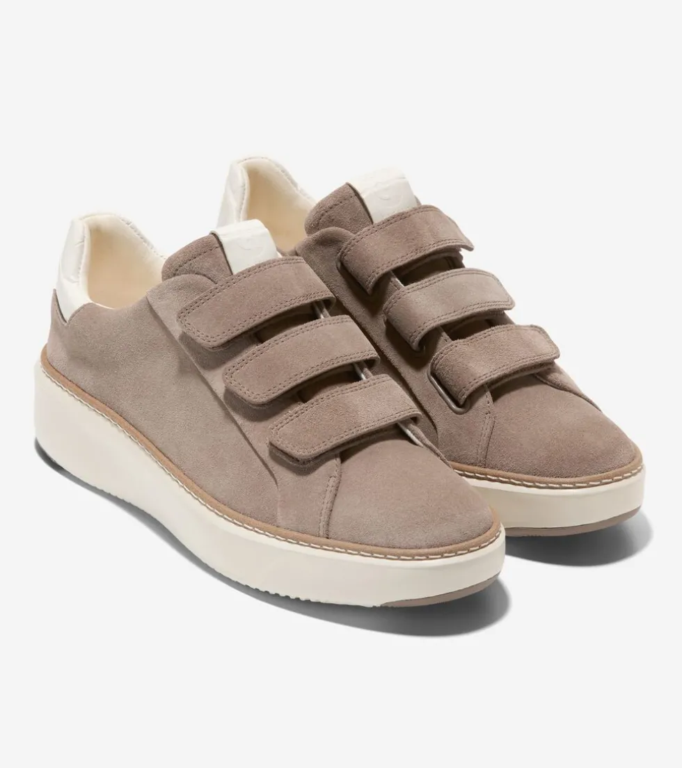 womens-grandproslash-topspin-t-uMwKSxai-4.webp Clearance Cole Haan Women's GrandPrø Topspin Triple Strap Sneakers IrishCoffee-Ivory