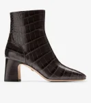 Online Cole Haan Women's Guiliana Ankle Boots ChocolateCrocPrint