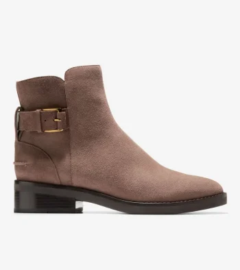 Fashion Cole Haan Women's Hampshire Buckle Ankle Boots Lava