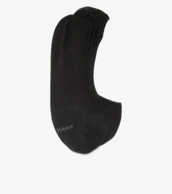 Online Cole Haan Women's Knit Ballet Sock Liner - 2 Pack Black