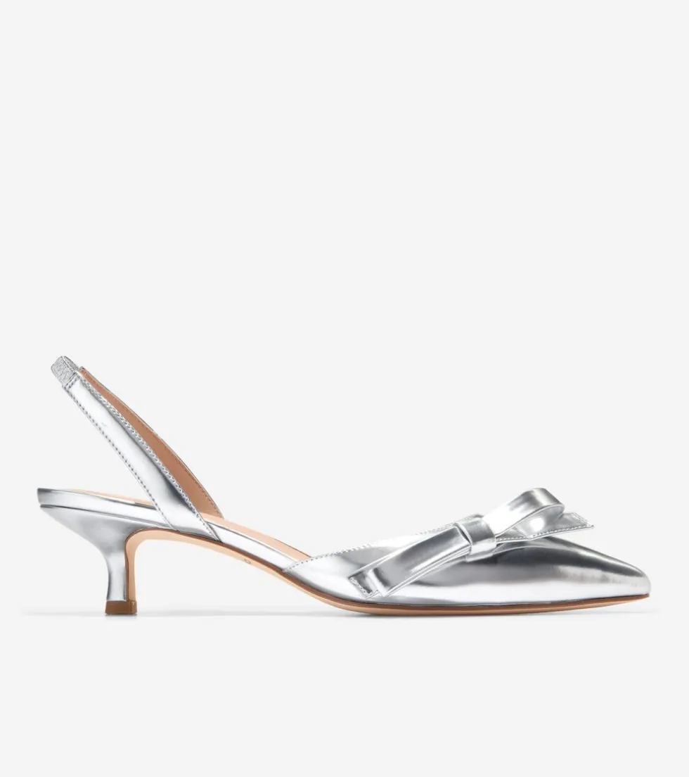 womens-noella-bow-slingback-pu-KctCxSjr-0.webp Outlet Cole Haan Women's Noella Bow Slingback Pumps SilverSpecchio