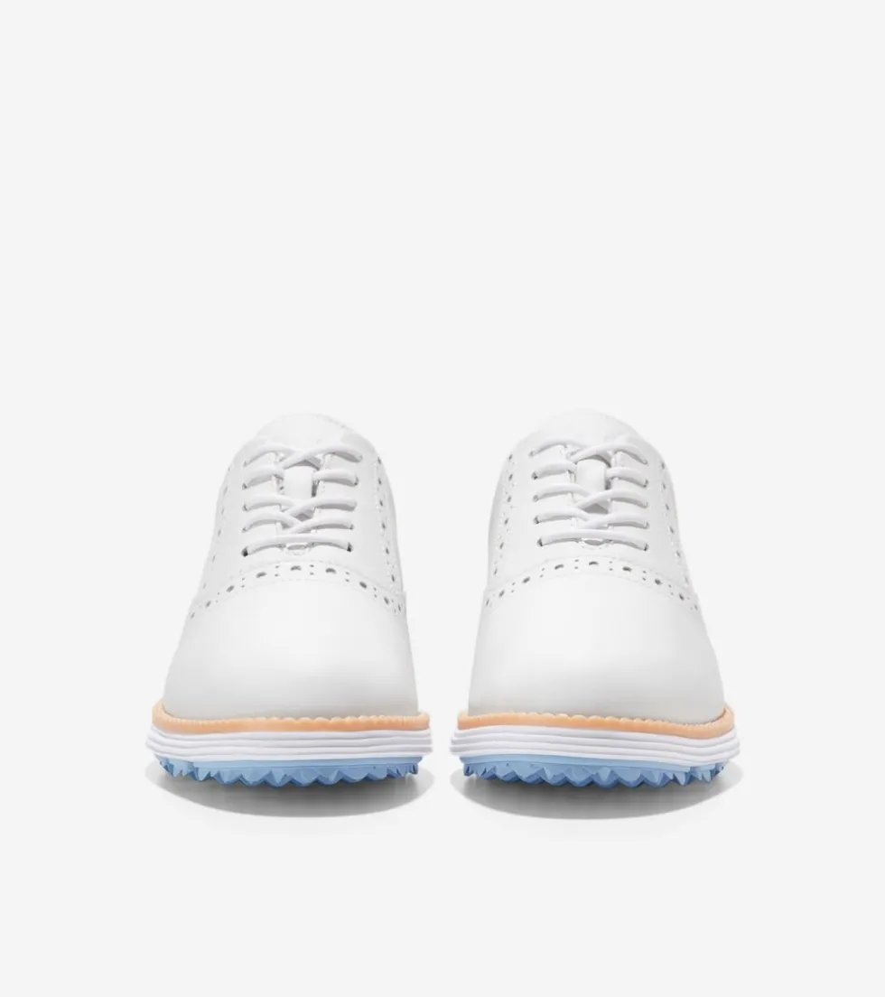 womens-oslashriginalgrand-shor-rLLKejsL-2.webp Sale Cole Haan Women's ØriginalGrand Shortwing Oxford Waterproof Golf Shoes OpticWhite-Blue-Bell
