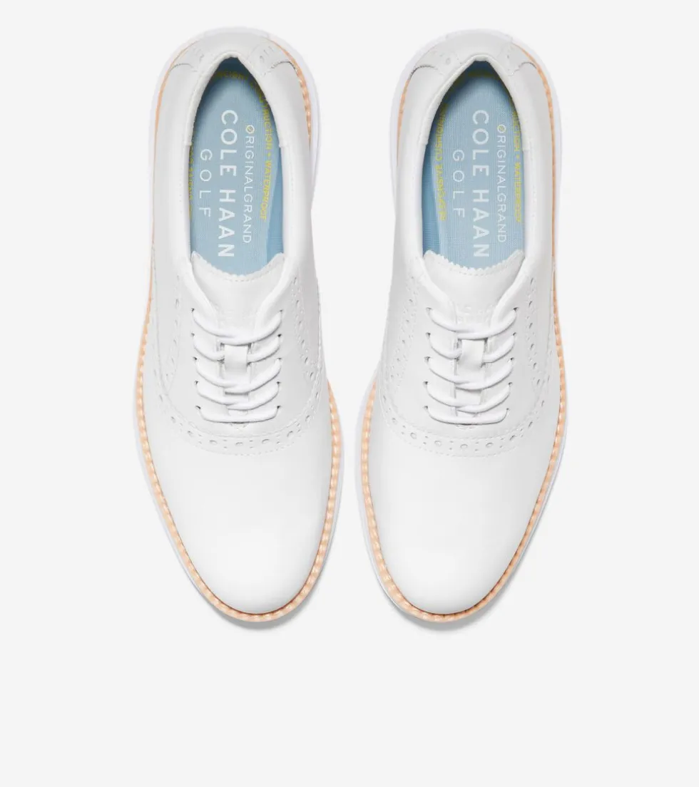 womens-oslashriginalgrand-shor-rLLKejsL-4.webp Sale Cole Haan Women's ØriginalGrand Shortwing Oxford Waterproof Golf Shoes OpticWhite-Blue-Bell