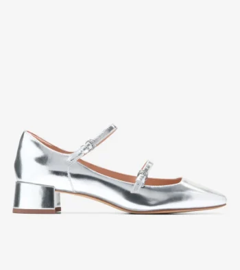Best Cole Haan Women's Paxton Mary Jane Pumps SilverSpecchio
