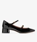 Clearance Cole Haan Women's Paxton Mary Jane Pumps BlackPatentLeather