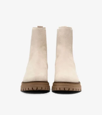 Hot Cole Haan Women's Tahoe Featherfeel Chelsea Boots Sesame