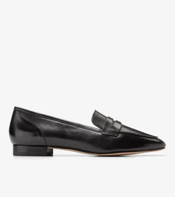 Fashion Cole Haan Women's Tarese Soft Penny Loafers Black