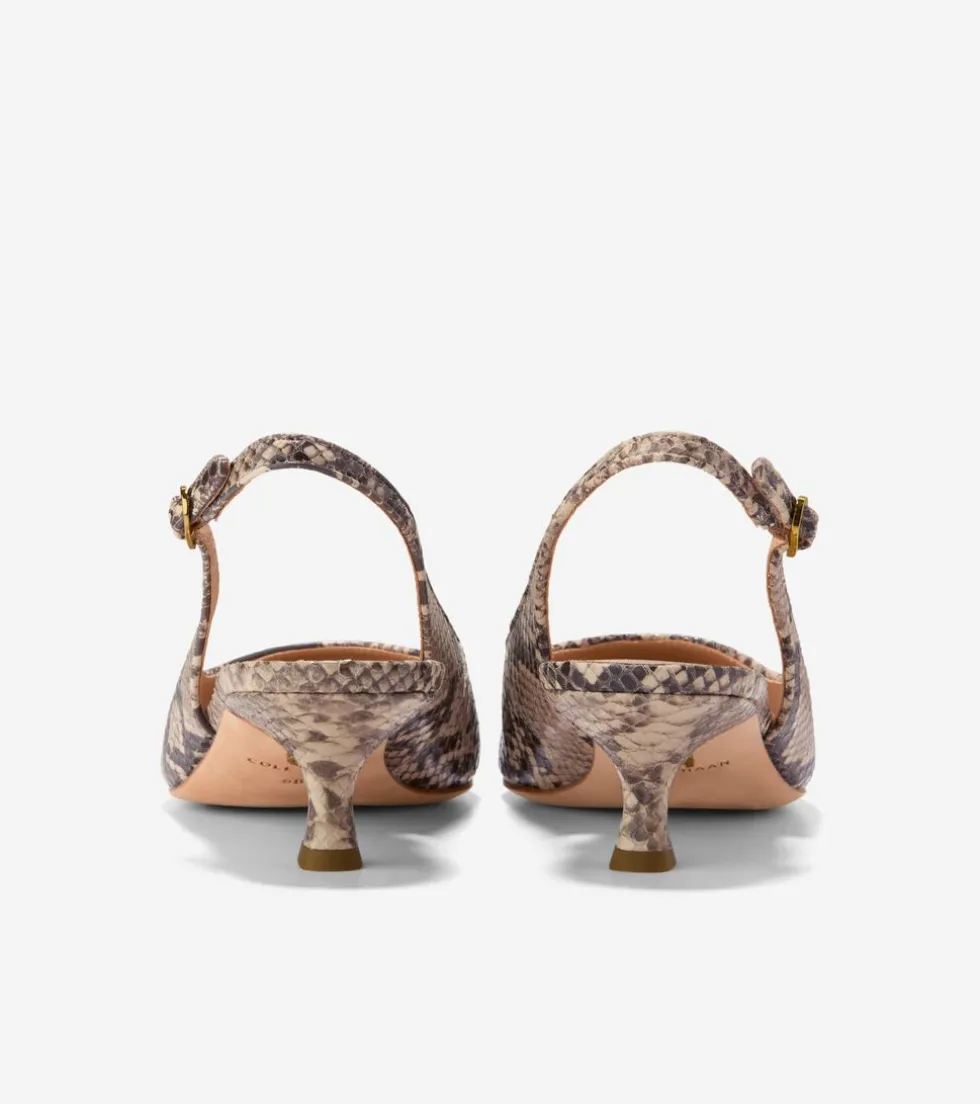 womens-tayla-kitten-heel-sling-HsfvpnBZ-3.webp Best Cole Haan Women's Tayla Kitten Heel Slingback Pumps 45MM SnakePrint