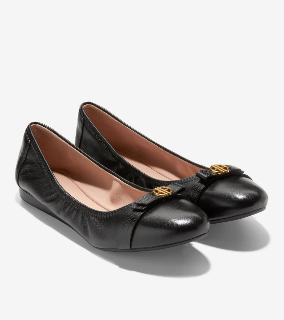 womens-tova-bow-ballet-Kqxiwaxb-4.webp Outlet Cole Haan Women's Tova Bow Ballet Black