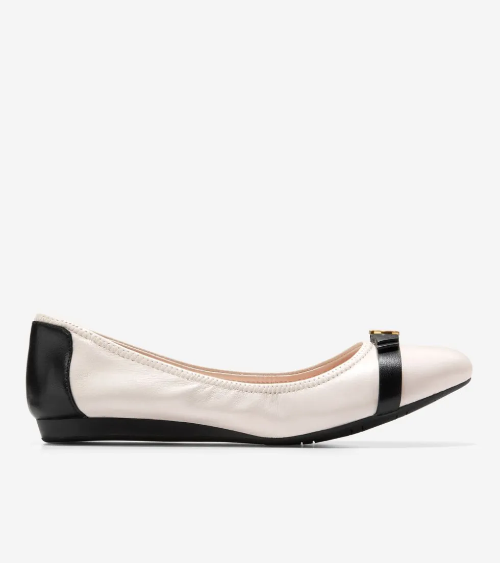 womens-tova-bow-ballet-ZdizEZar-0.webp Hot Cole Haan Women's Tova Bow Ballet Ivory-Black