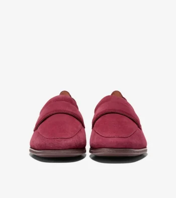 Outlet Cole Haan Women's Trinnie Soft Loafers BlackCherry
