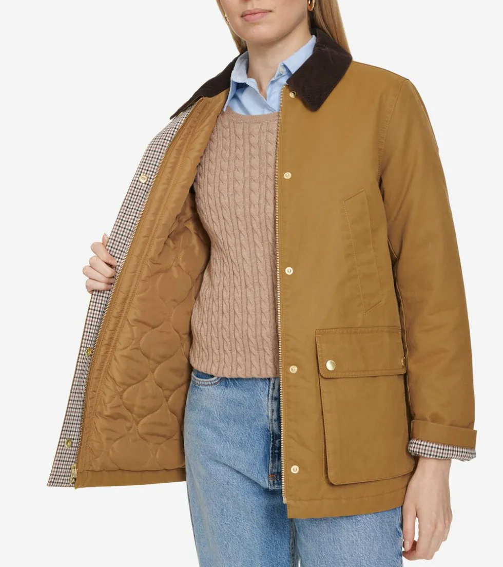 womens-waxed-cotton-hunter-jac-xTurbcpi-0.webp Hot Cole Haan Women's Waxed Cotton Hunter Jacket Khaki
