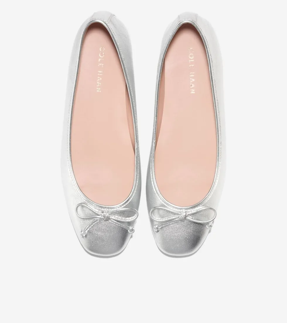 womens-yara-soft-ballet-flats-JmJwejIe-3.webp Hot Cole Haan Women's Yara Soft Ballet Flats Silver