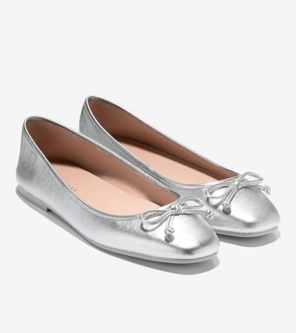womens-yara-soft-ballet-flats-JmJwejIe-4.webp Hot Cole Haan Women's Yara Soft Ballet Flats Silver