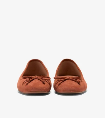 Outlet Cole Haan Women's Yara Soft Ballet Flats Cuoio