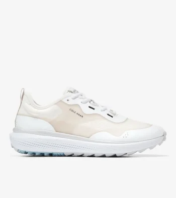 New Cole Haan Women's ZER&Oslash;GRAND Fairway Golf Shoe OpticWhite-NimbusCloud