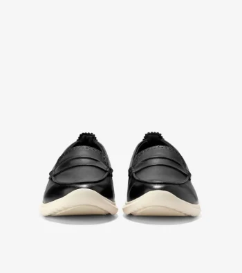 Sale Cole Haan Women's ZERØGRAND Meritt Loafers Black-Ivory